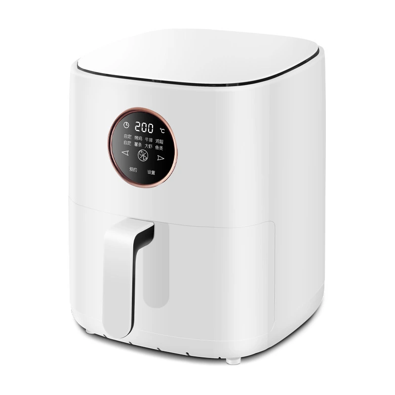 6L Fryer à air numérique blanc minimaliste